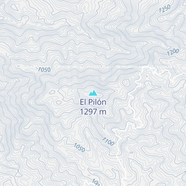 Map of El Pilón