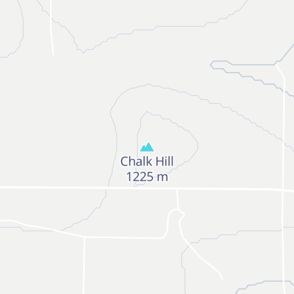 Map of Chalk Hill
