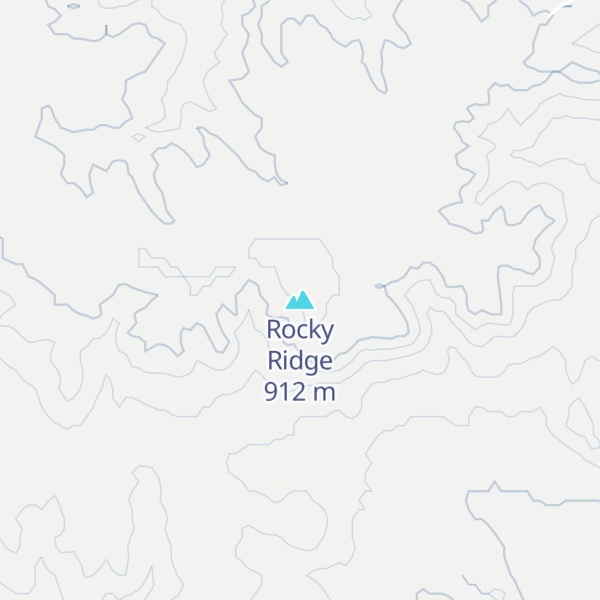 Map of Rocky Ridge