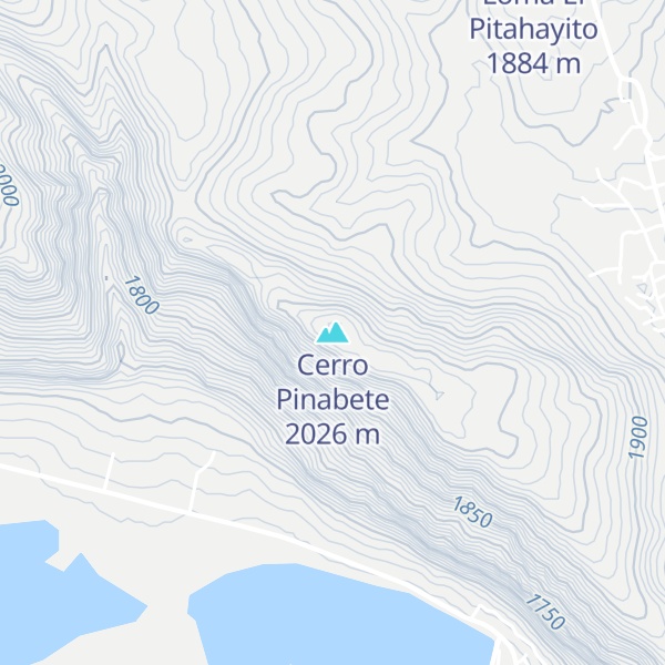 Map of Cerro Pinabete