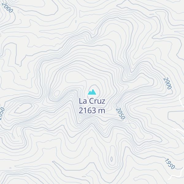 Map of La Cruz