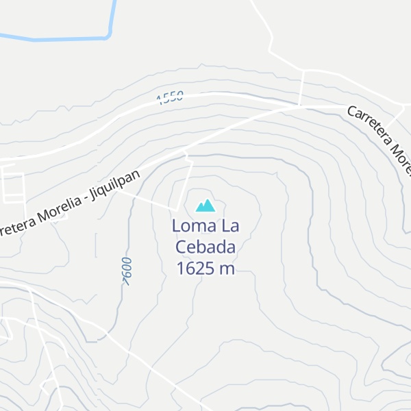 Map of Loma La Cebada