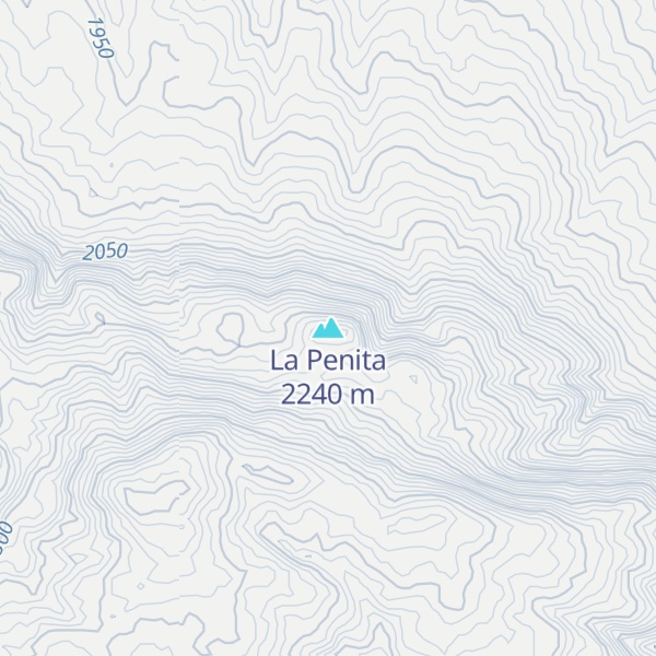 Map of La Penita