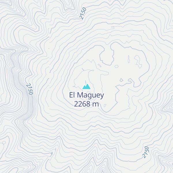 Map of El Maguey