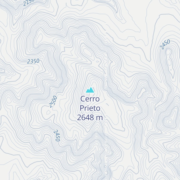Map of Cerro Prieto