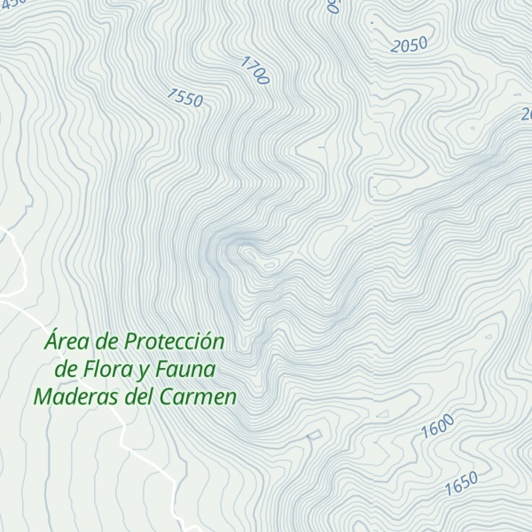 Map of Cerro El Caballo