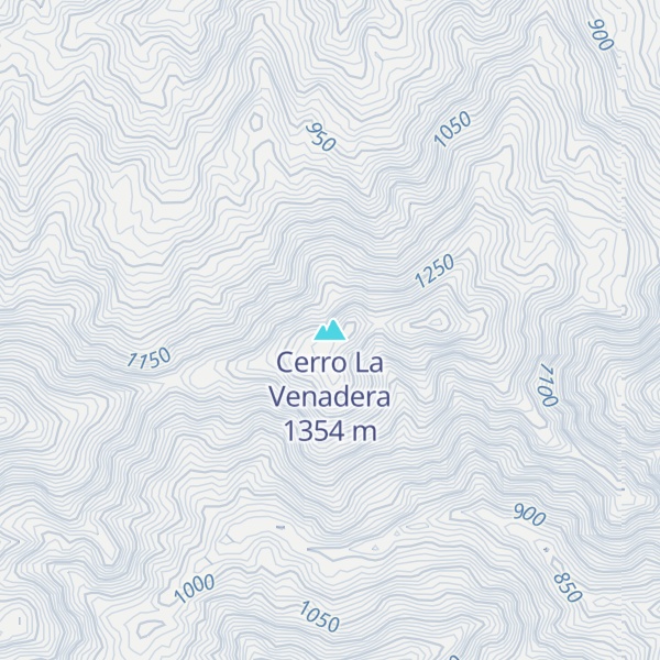 Map of Cerro La Venadera