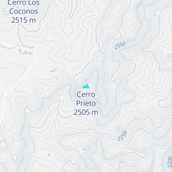 Map of Cerro Prieto