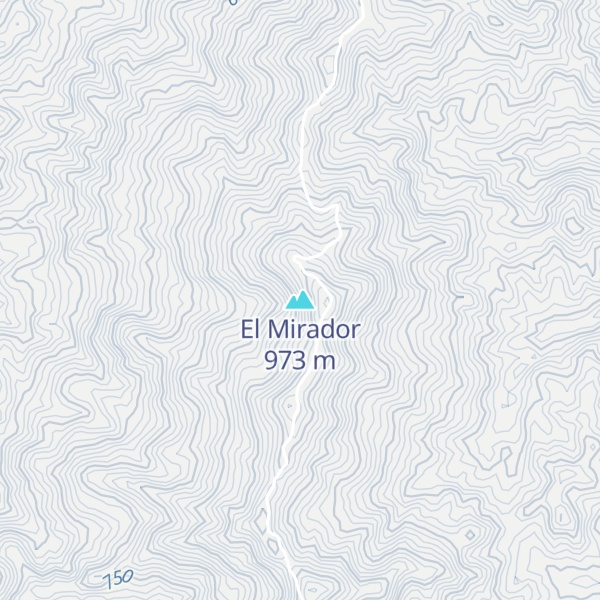 Map of El Mirador