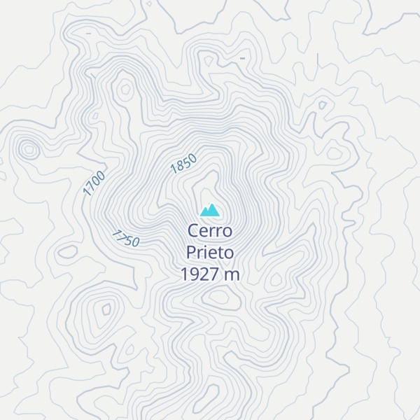 Map of Cerro Prieto