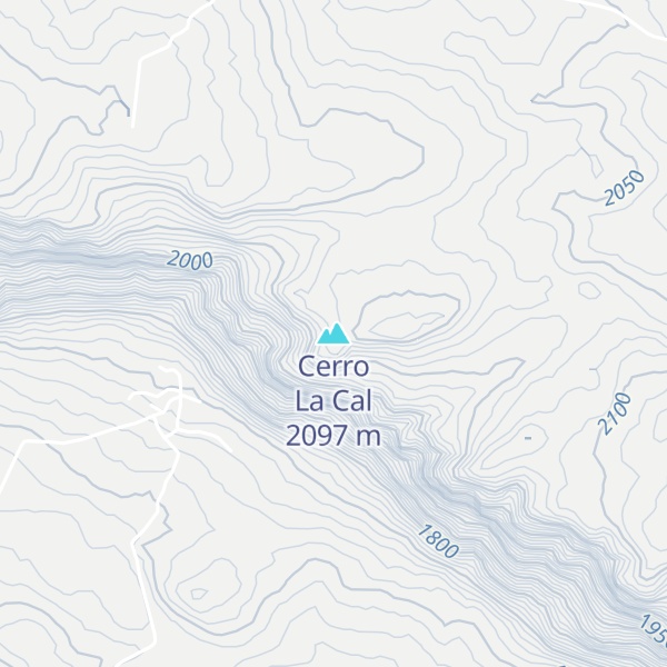 Map of Cerro La Cal