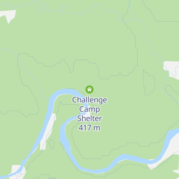 Map of Challenge Camp Shelter