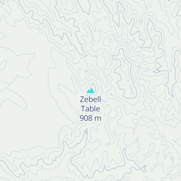 Map of Zebell Table