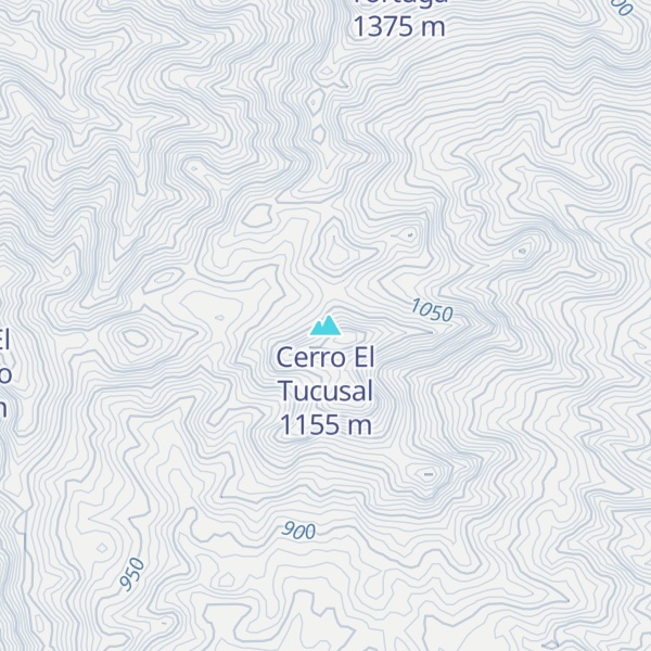 Map of Cerro El Tucusal