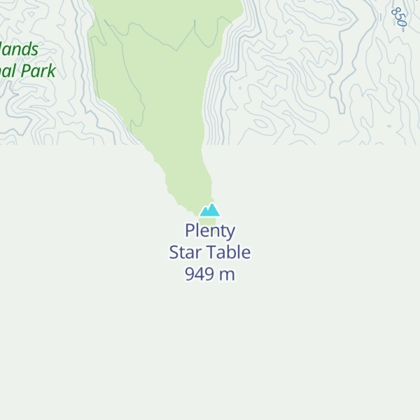 Map of Plenty Star Table