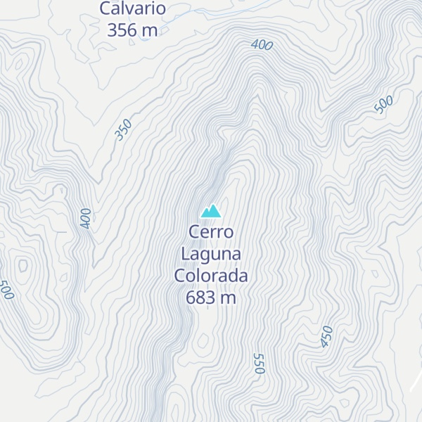 Map of Cerro Laguna Colorada