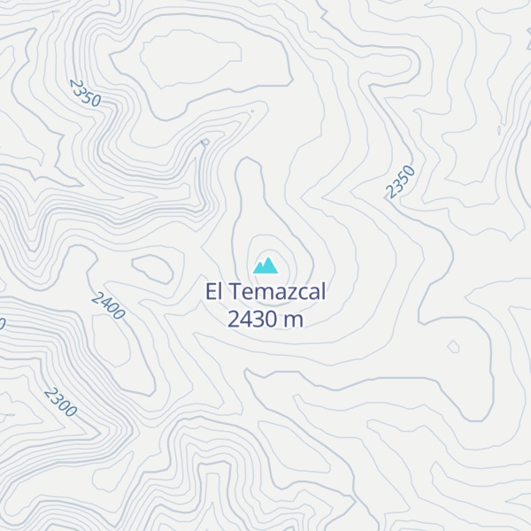 Map of El Temazcal