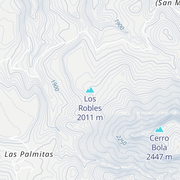Map of Los Robles