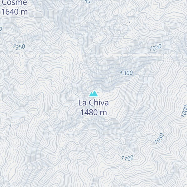 Map of La Chiva