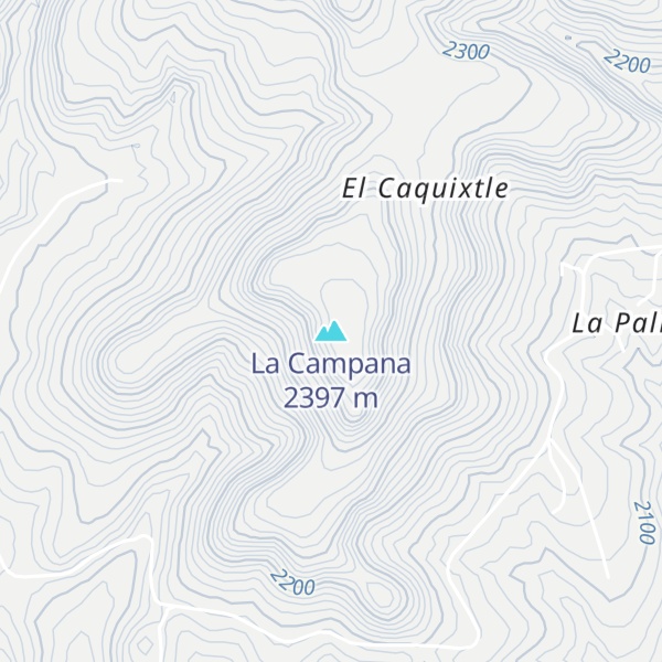 Map of La Campana