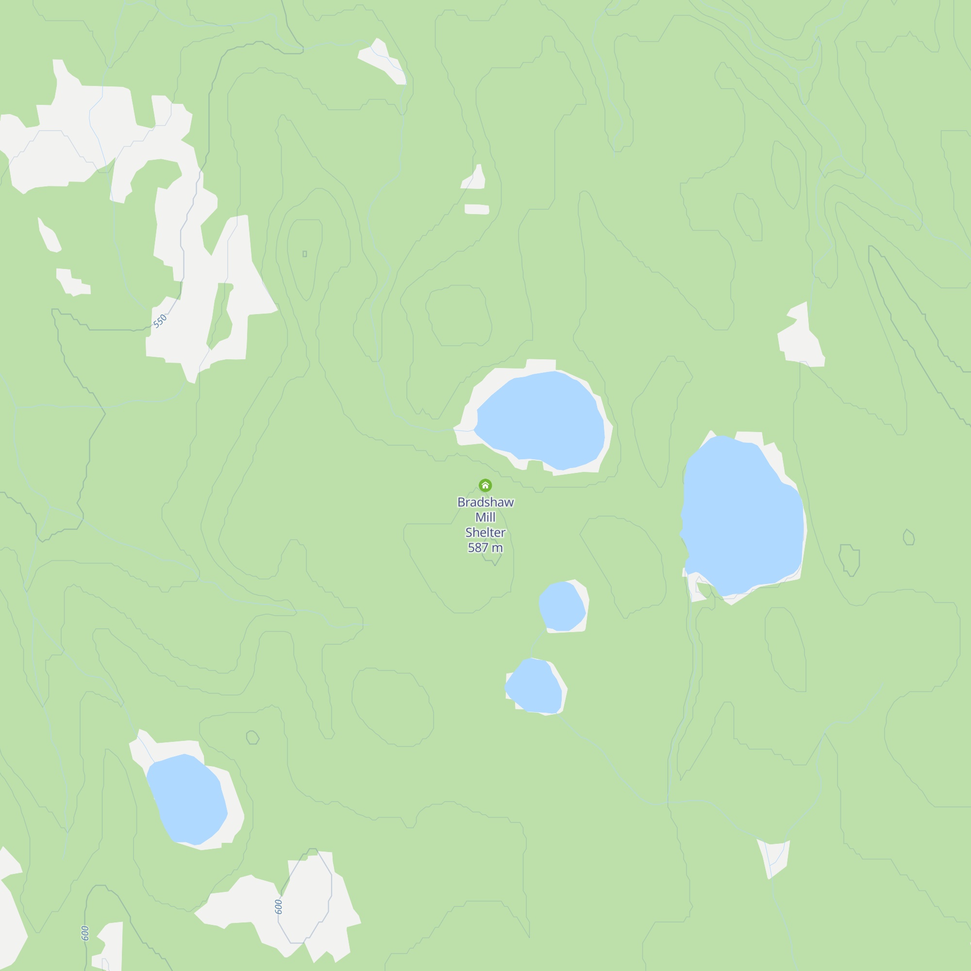 Bradshaw Mill Shelter map