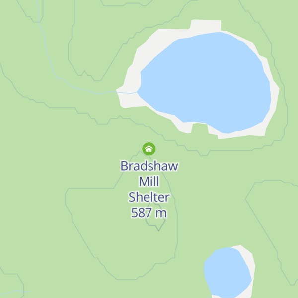 Map of Bradshaw Mill Shelter