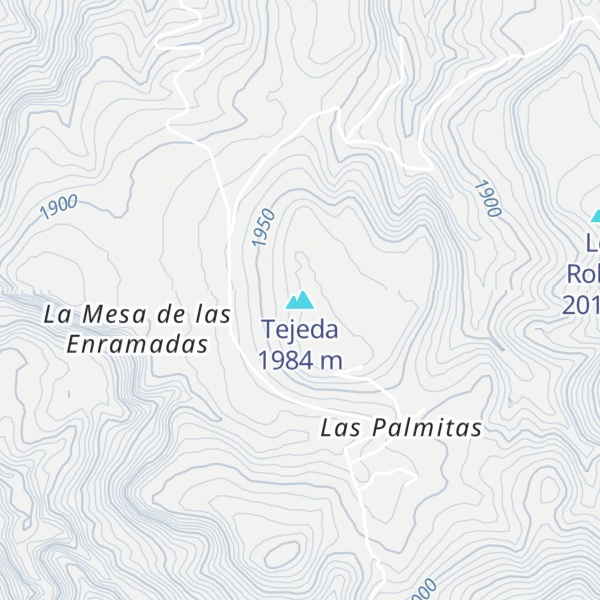 Map of Tejeda
