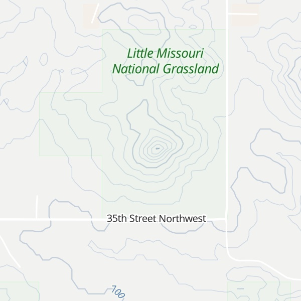 Map of Chimney Butte
