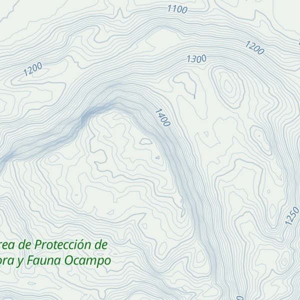 Map of Cerro San José