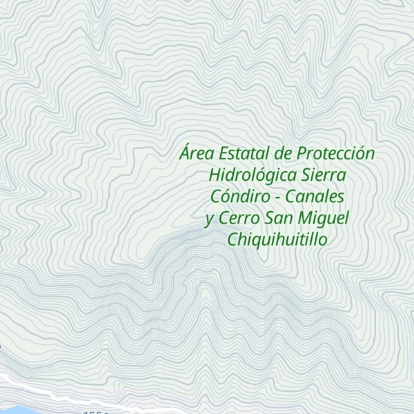Map of Cerro Grande