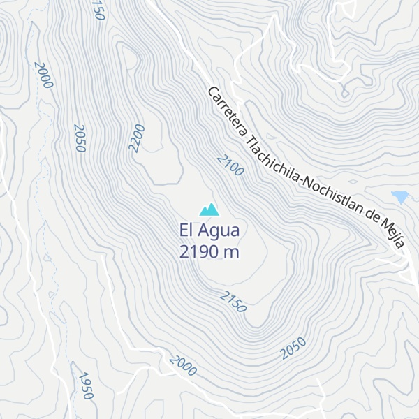 Map of El Agua