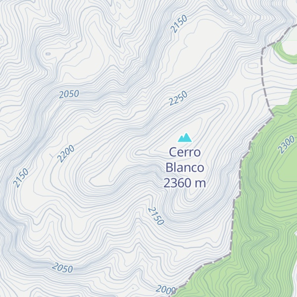Map of Cerro Alto