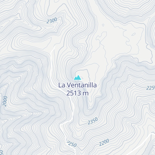 Map of La Ventanilla