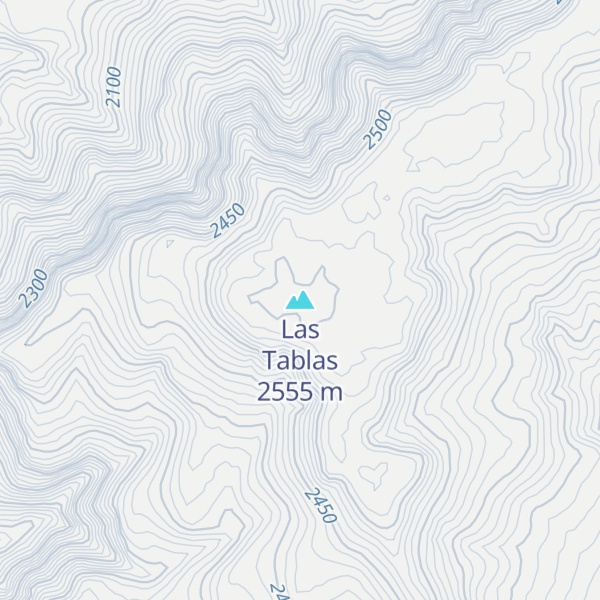 Map of Las Tablas