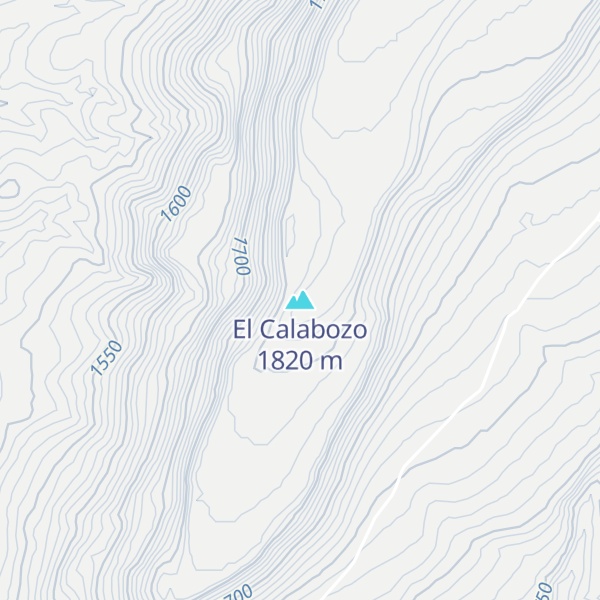 Map of El Calabozo