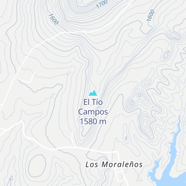 Map of El Tío Campos