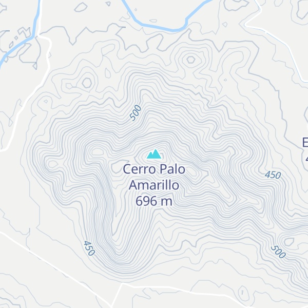 Map of Cerro Palo Amarillo