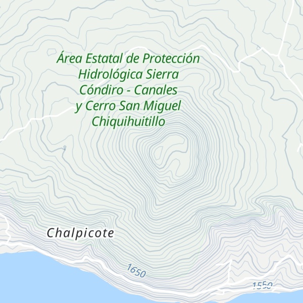 Map of Cerro El Alfiler
