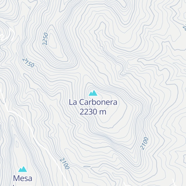 Map of La Carbonera