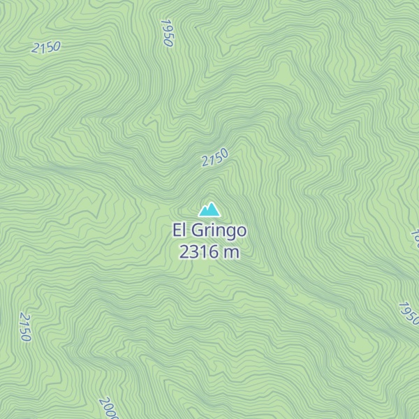 Map of El Gringo