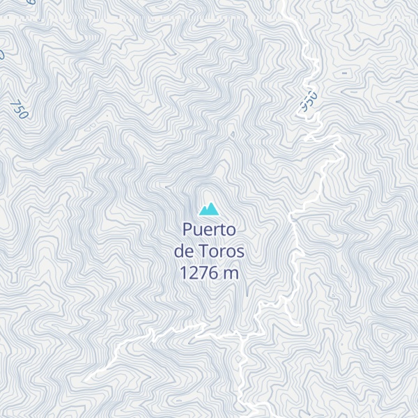 Map of Puerto de Toros
