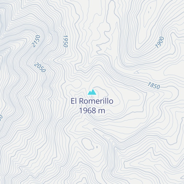 Map of El Romerillo