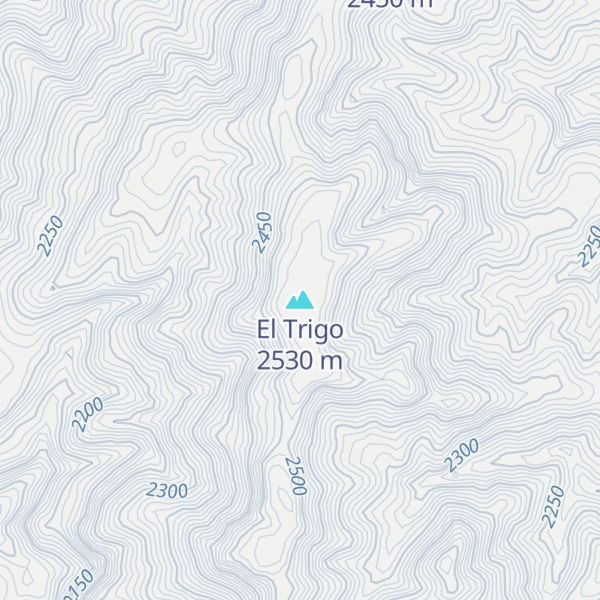 Map of El Trigo