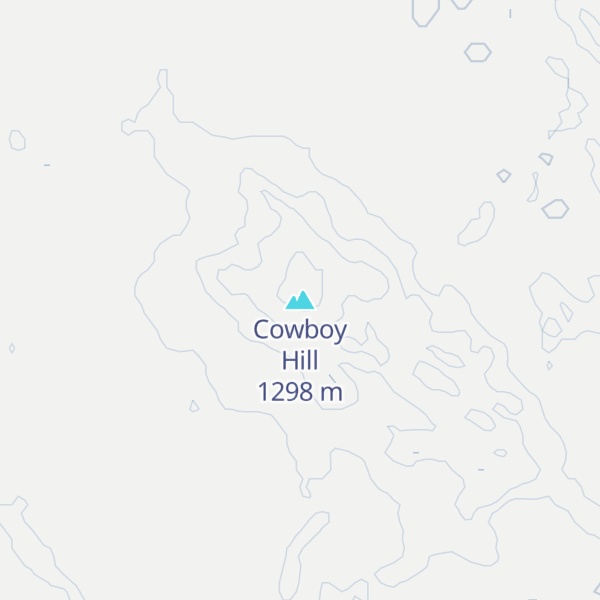Map of Cowboy Hill