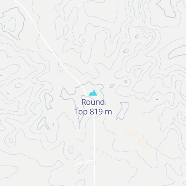 Map of Round Top