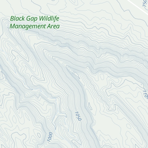 Map of Stairway Mountain