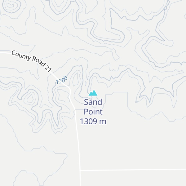 Map of Sand Point