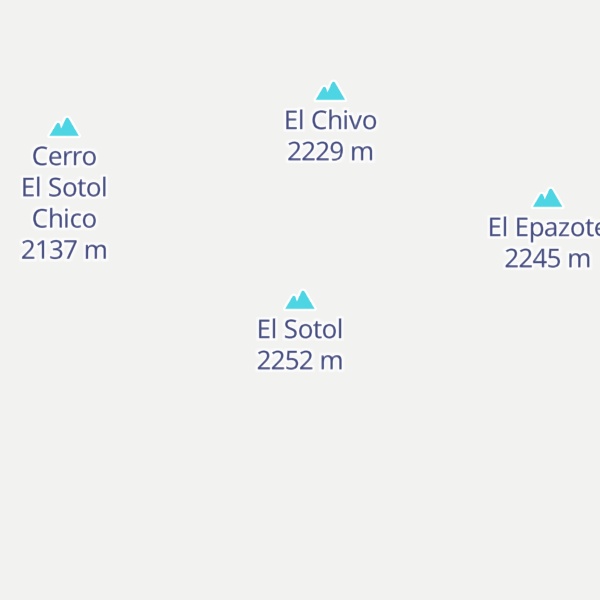 Map of El Sotol