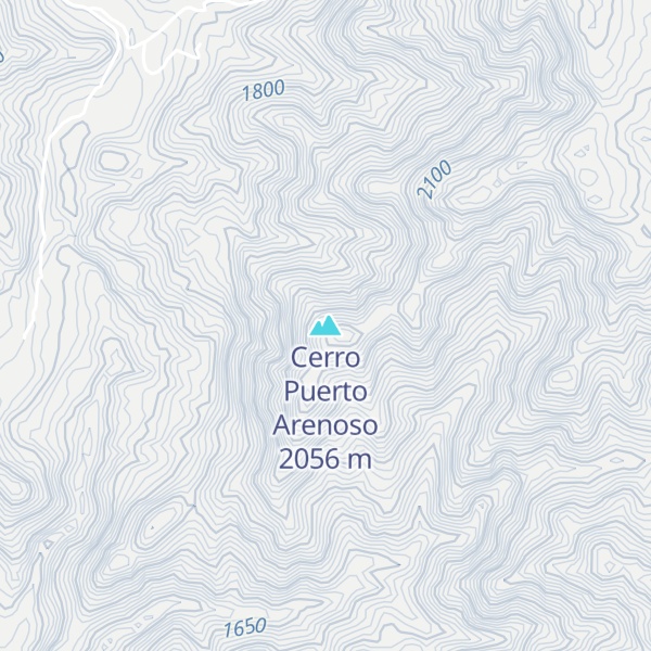 Map of Cerro Puerto Arenoso