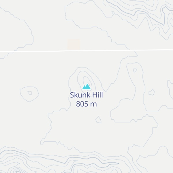 Map of Skunk Hill